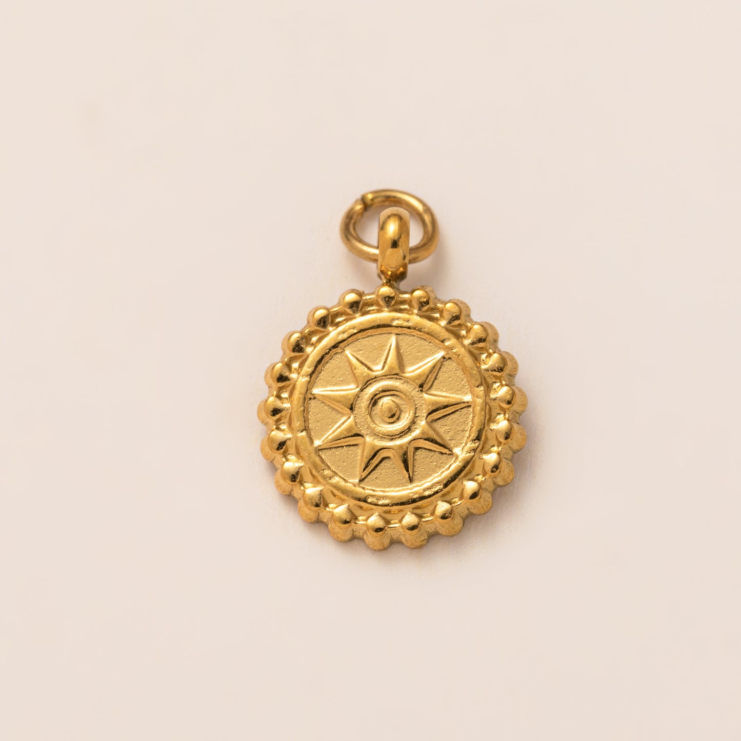 DIY Stainless Steel Mini Elephant Lotus Heart Single Pendant Necklace Furnace Vacuum Electroplating 18K Gold Color Retention