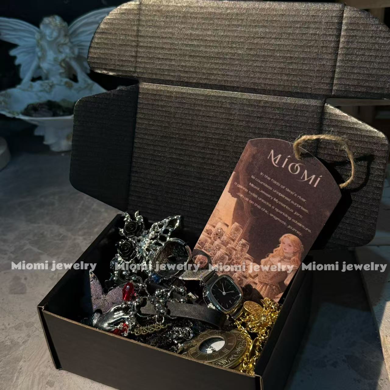 8 ,12PCS mystery jewelry box