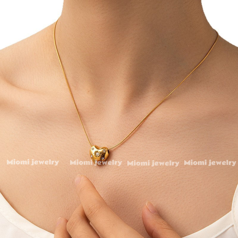 18k gold plated necklace