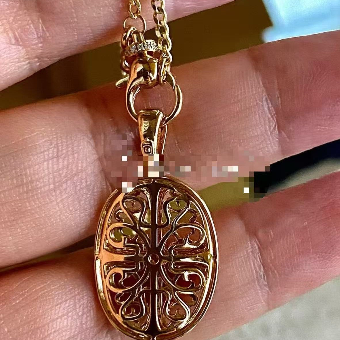 Sterling Silver S925 Cross Universal Chain Sweater Chain Trendy Brand Niche Design High-end Vintage Light Luxury Collarbone Chain