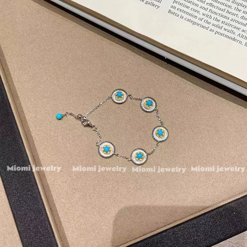 s925 silver bracelet necklace Vintage