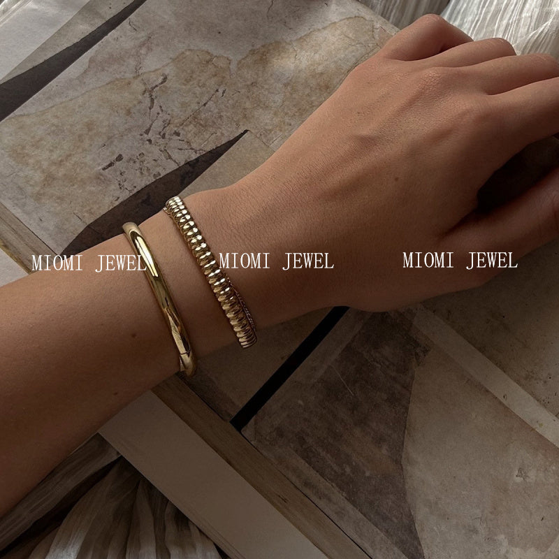 Stainless Steel Bracelet for Women, Non-Fading Jewelry, Light Luxury High-End Feel, Titanium Steel Hand Accessories