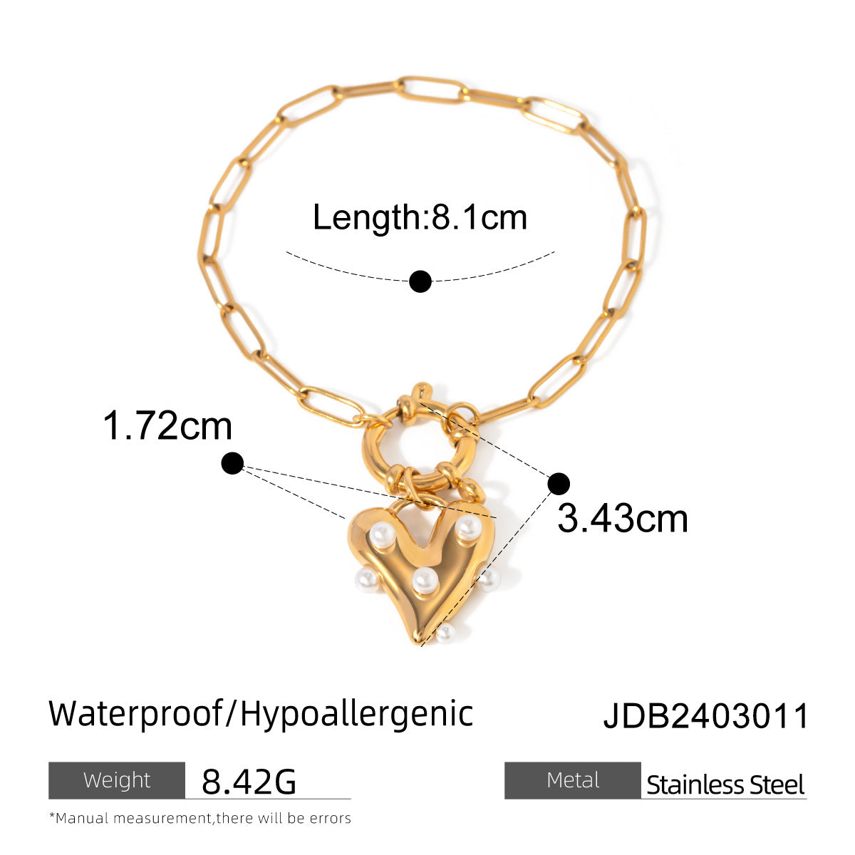 Star gold Stainless Steel Necklace Light Luxury Niche Jewelry for Women High-End Titanium Steel Bracelet