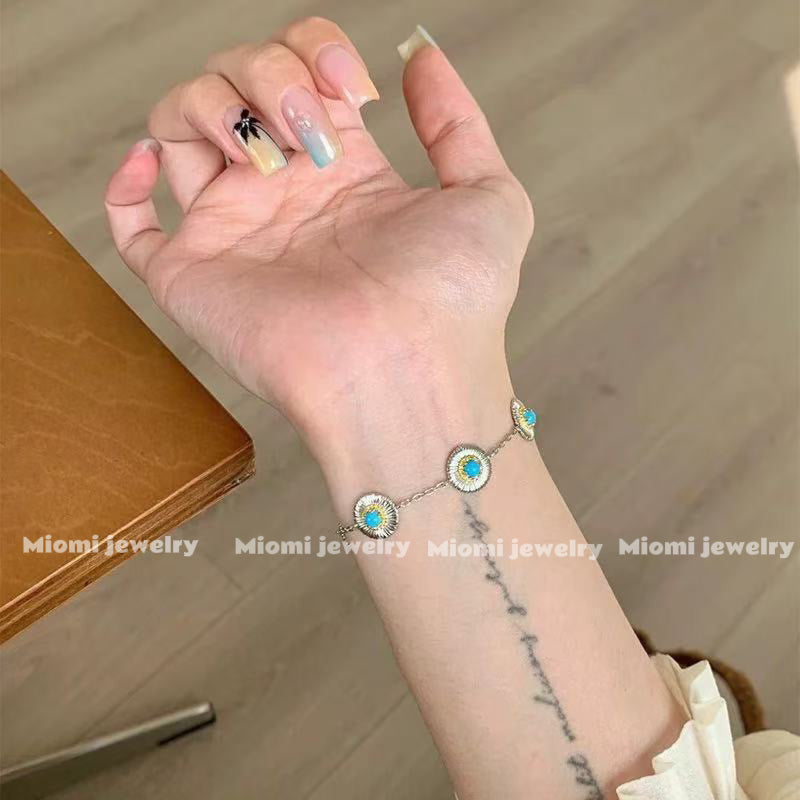s925 silver bracelet necklace Vintage