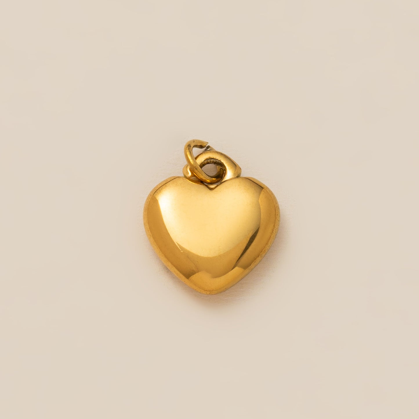 DIY Stainless Steel Coin Heart-Shaped Irregular Inlaid Zircon Agate Natural Stone Pendant Necklace Furnace Vacuum Electroplating