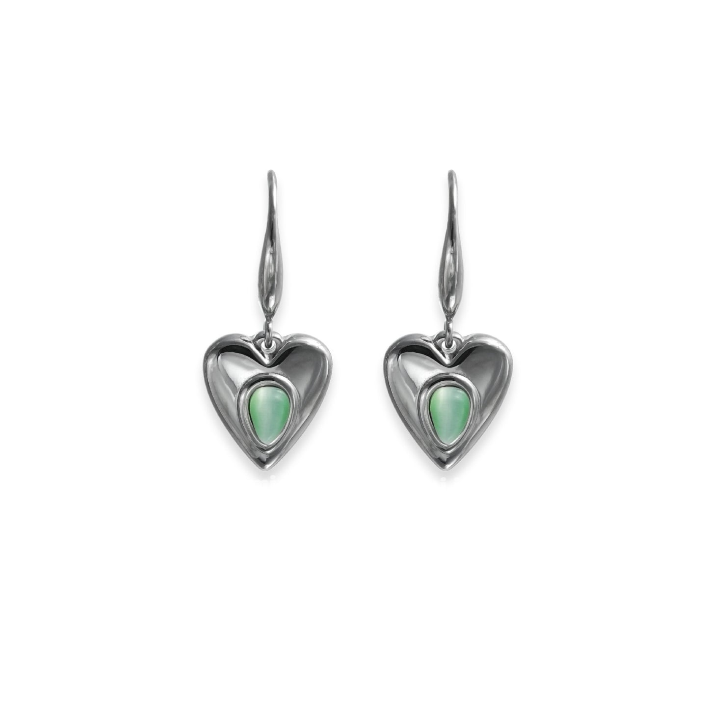 18k gold plated silver earring