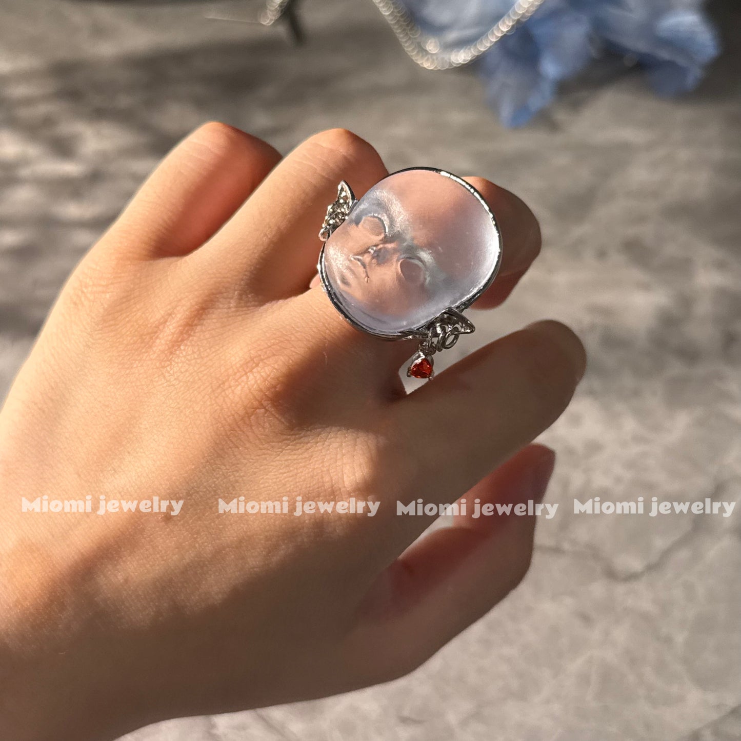 Miomi gothic whimsical Baby ring