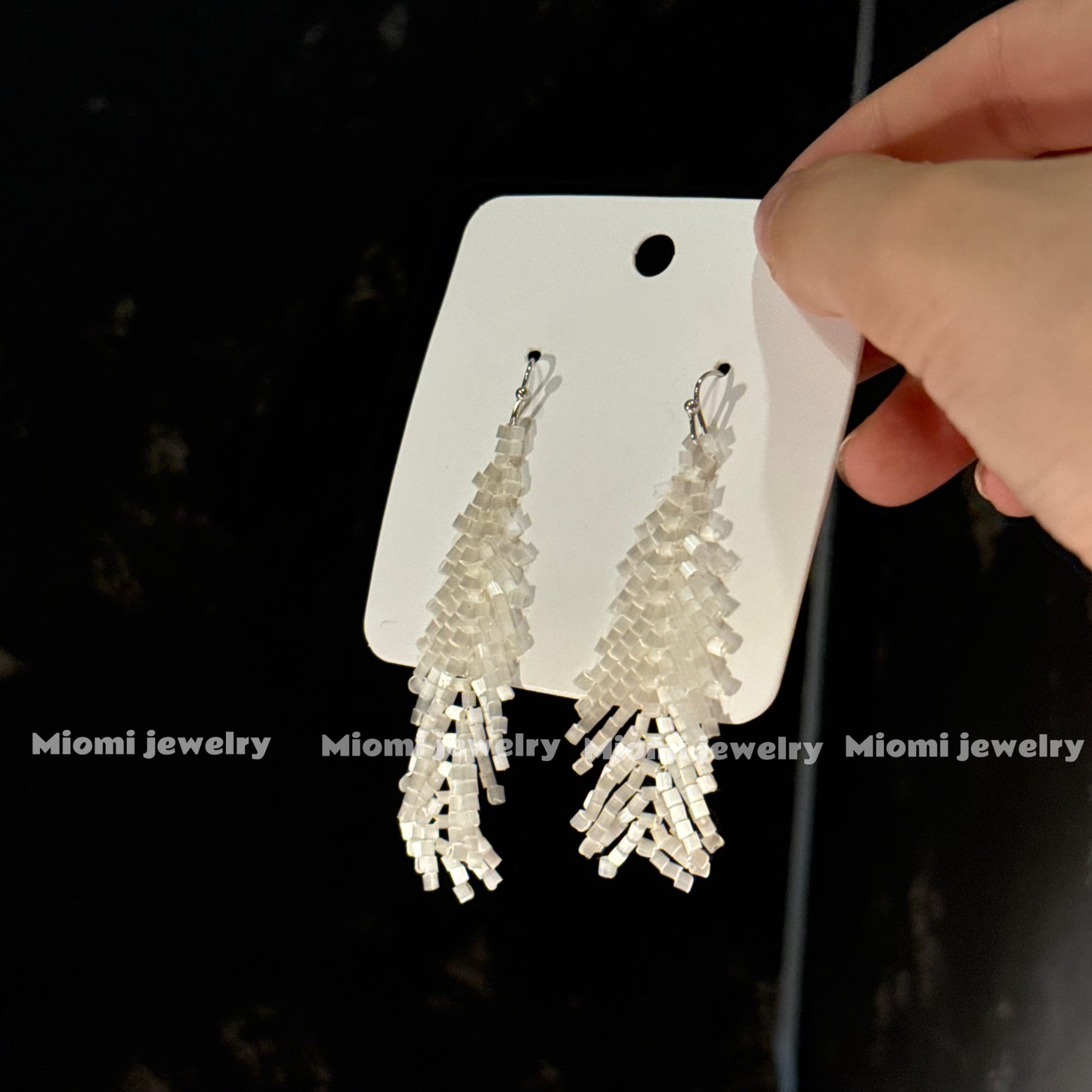 Handmade earring fairy whimsical