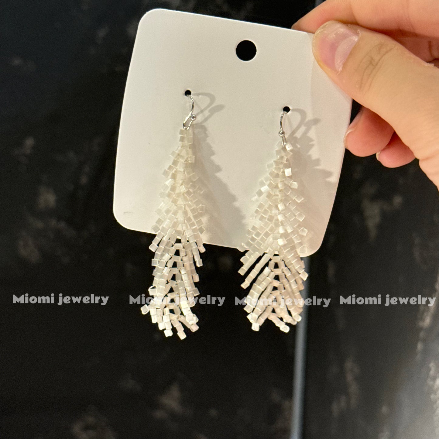 Handmade earring fairy whimsical