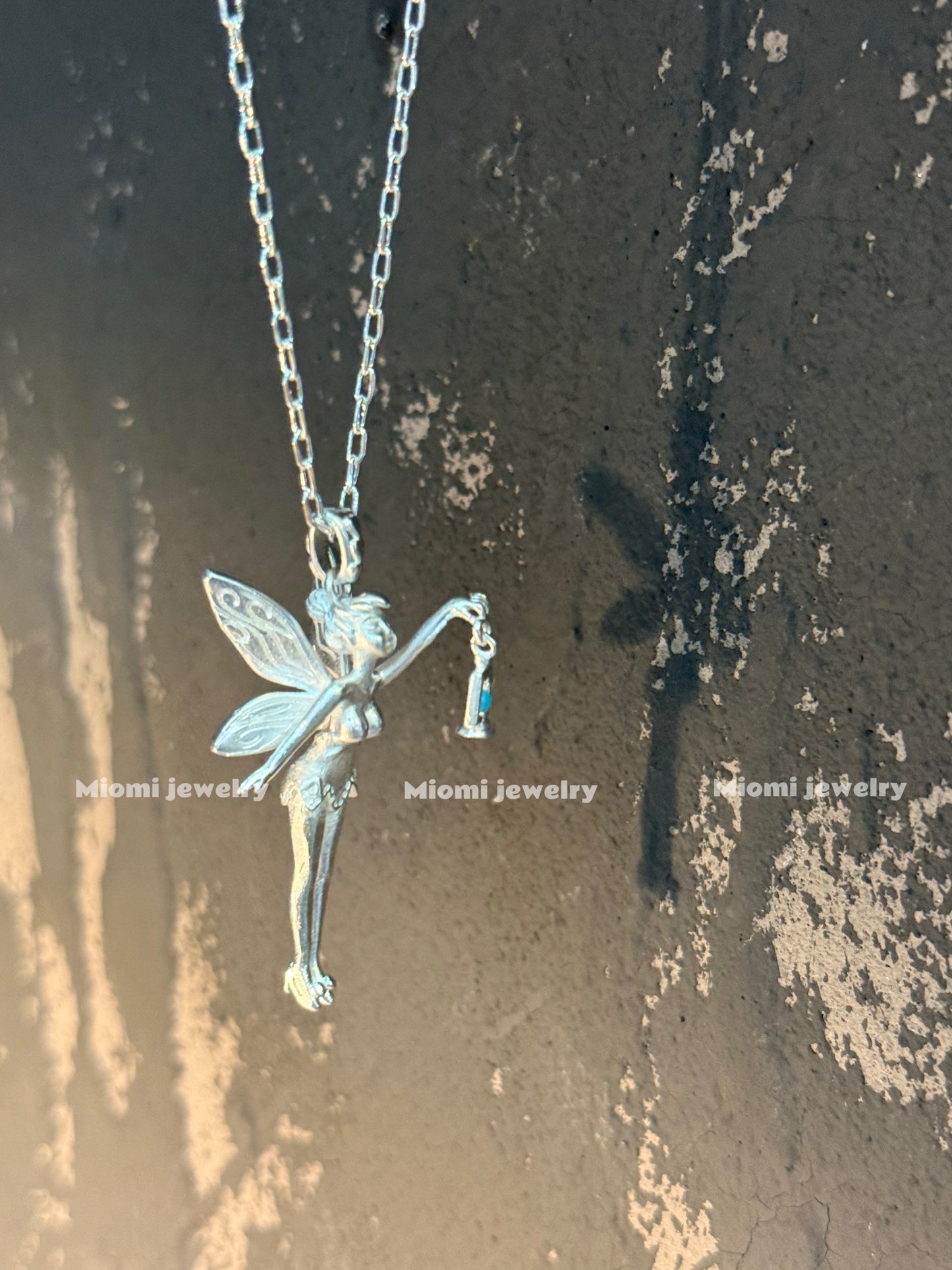 fairy necklace 🦋🩵