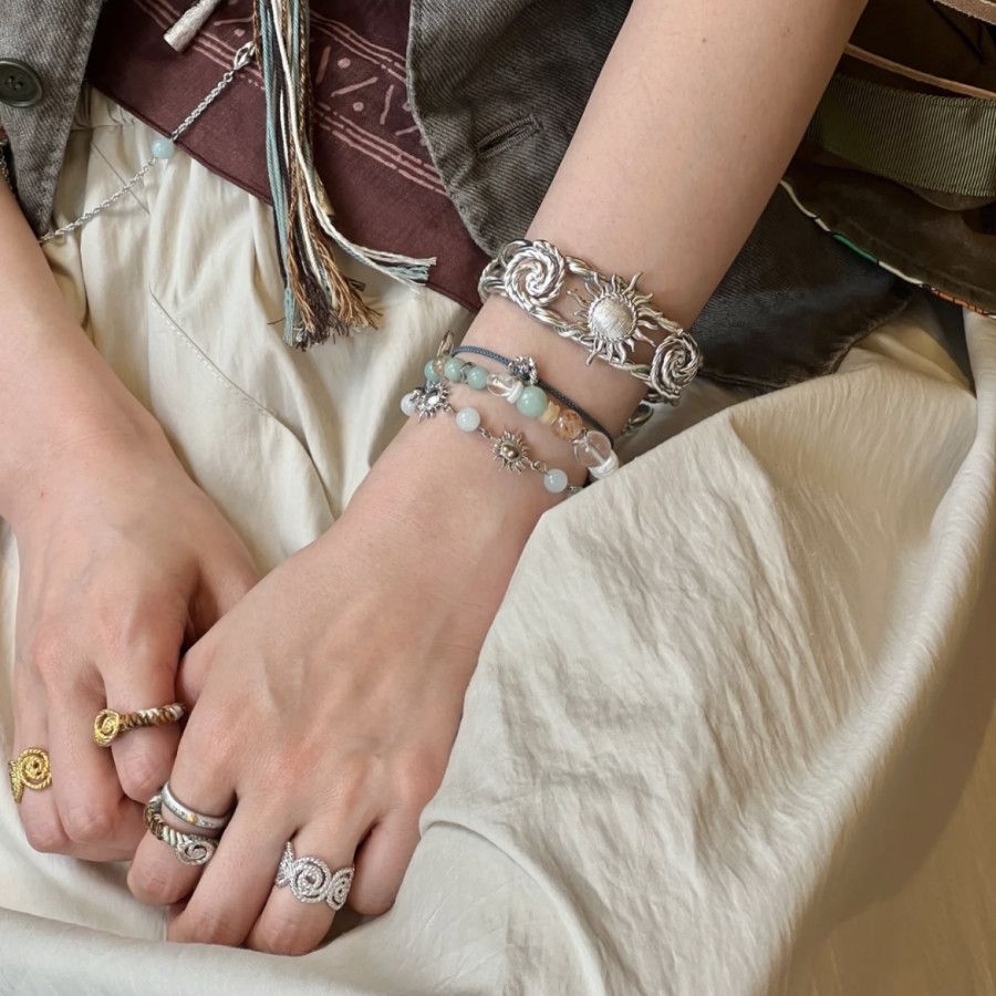 moon bangle whimsical fairy