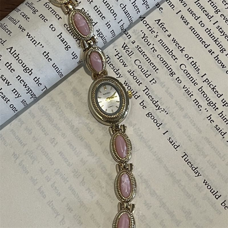 Agate Jade, Dainty Bracelet Watch for Women, High Appearance,watch