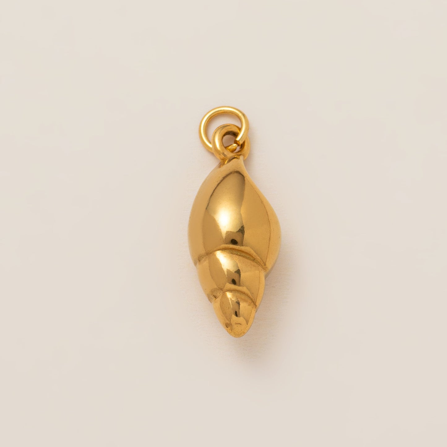 DIY Stainless Steel Starfish Flat Conch Pendant DIY Accessories Furnace Vacuum Electroplating 18K Gold Color Retention