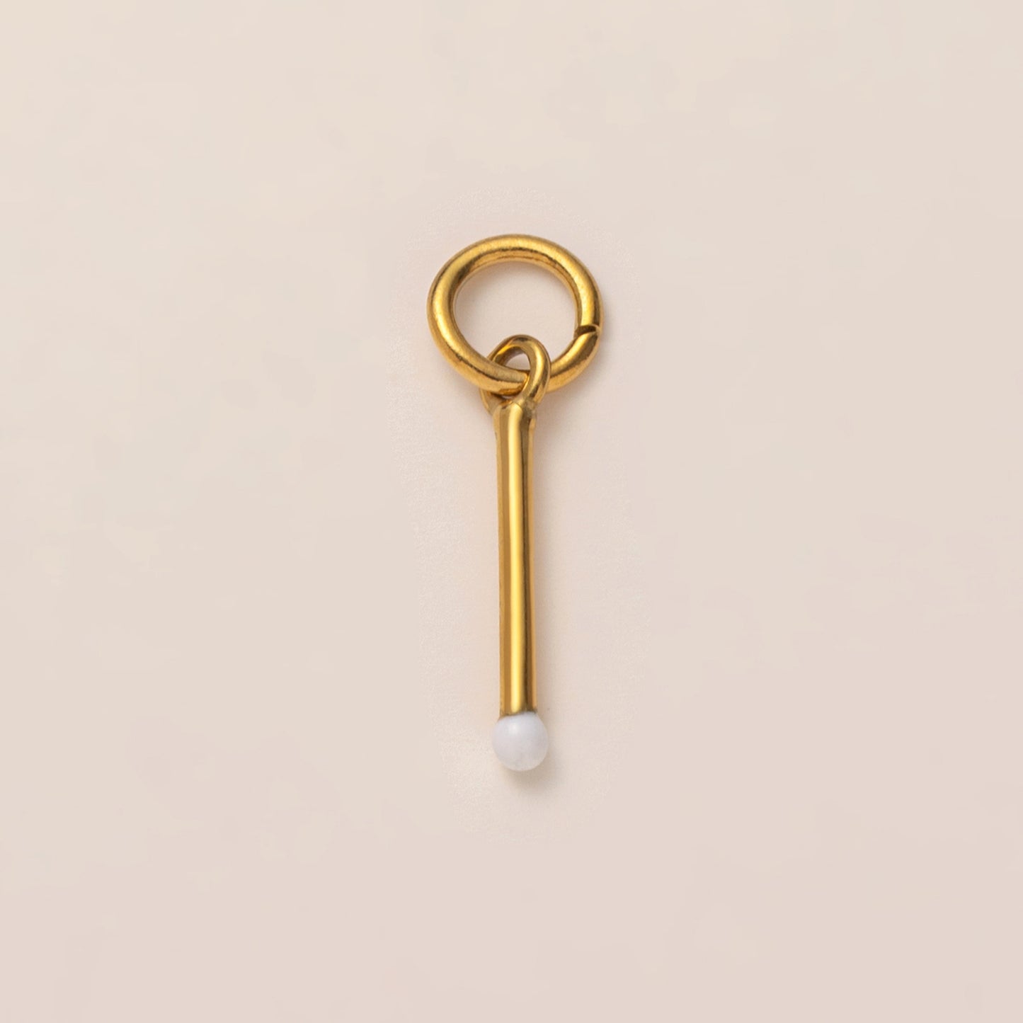 DIY Stainless Steel Heart Clover Rose Pendant Accessories DIY Furnace Vacuum Plating 18k Color Retention