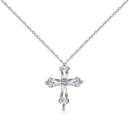 INS Style S925 Sterling Silver Necklace for Women with Zircon Inlay, Personalized Fashion Versatile Women's Collarbone Chain, Direct from Manufacturer