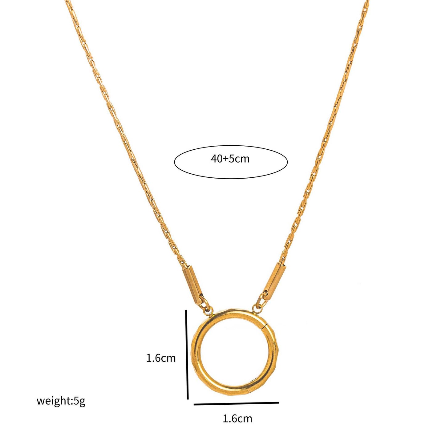 DIY Stainless Steel Starfish Flat Conch Pendant DIY Accessories Furnace Vacuum Electroplating 18K Gold Color Retention