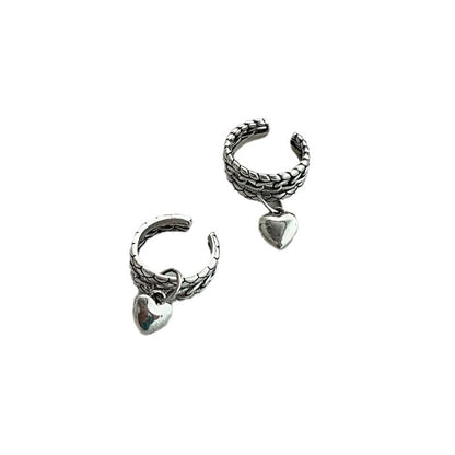 High-end European and American Style Small Heart Ear Cuff Non-pierced Ear Clip Personalized Painless Ear Jewelry