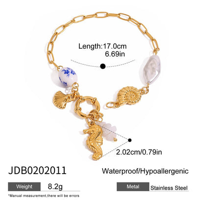 Starfish Titanium Steel Necklace Light Luxury High-end Clavicle Chain Stainless Steel Jewelry Non-fading Hot Item