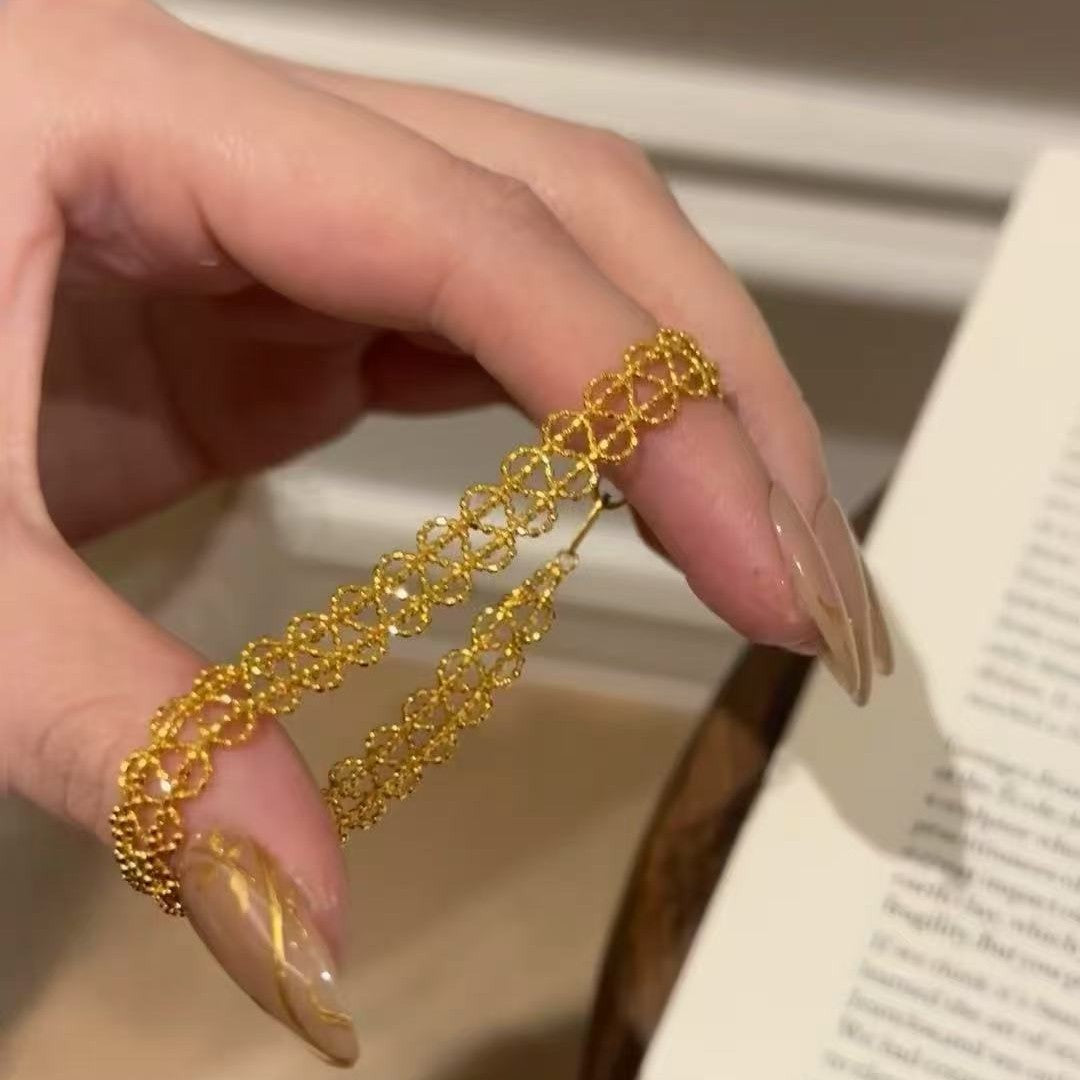 Lace Trim Bracelet Fashionable Fresh Elegant Exquisite Bracelet Niche Design High-end Feel