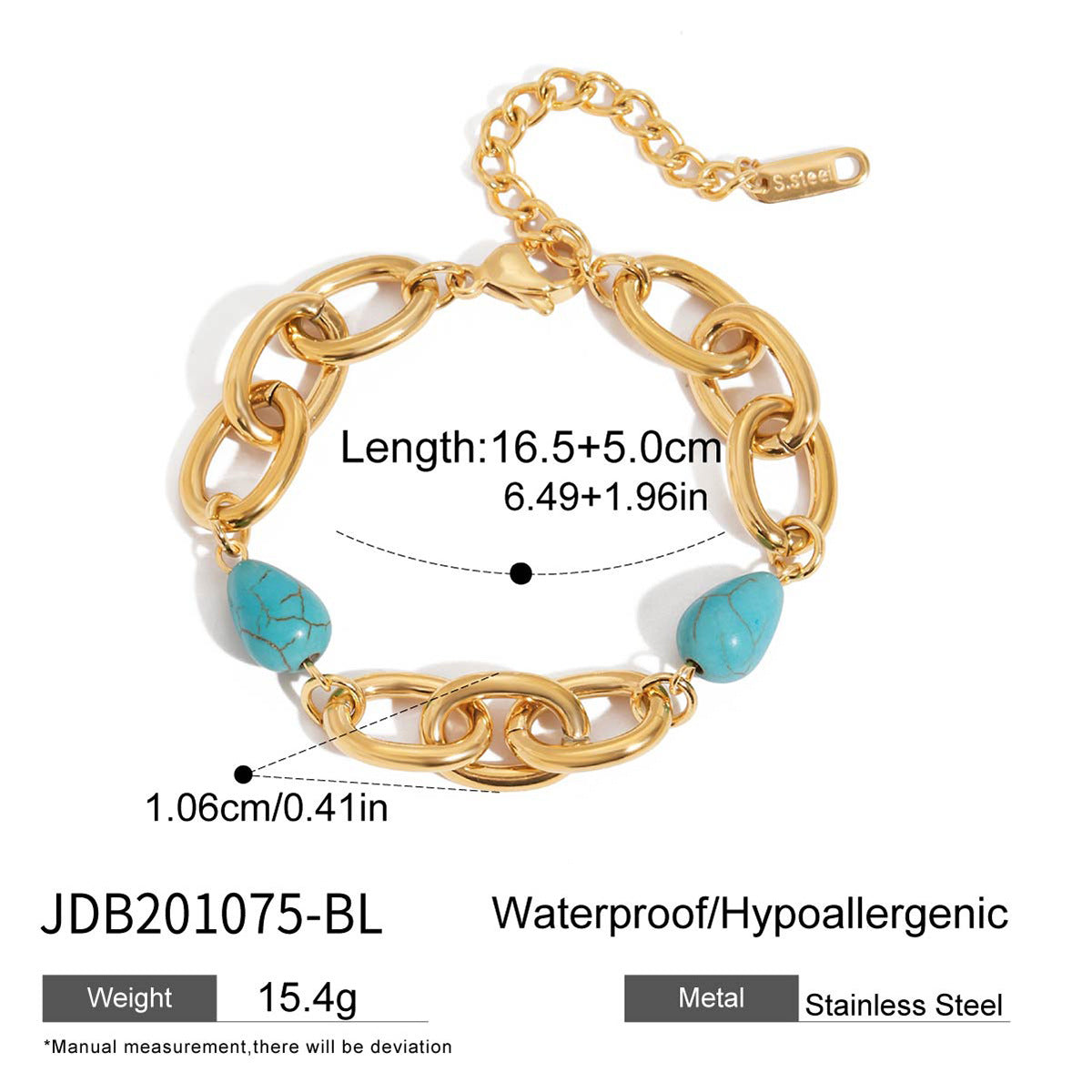 Jewelry Stainless Steel Bracelet Light Luxury High-end Ring Titanium Steel Non-fading Hand Accessories Rings