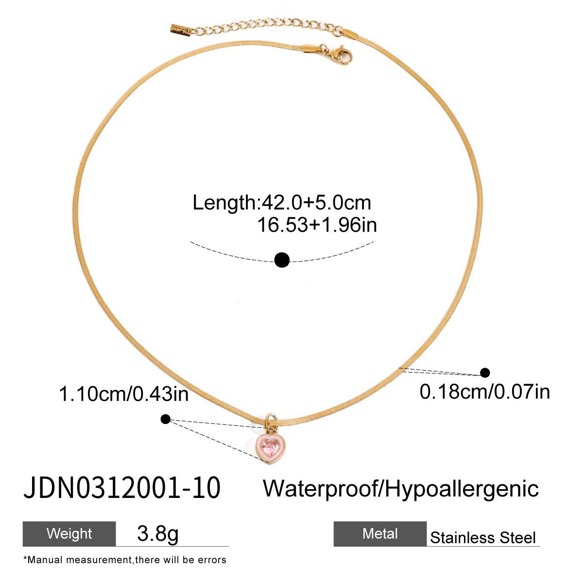 Colorful Rope Titanium Steel Necklace Light Luxury High-end Clavicle Chain Hot-selling Stainless Steel Jewelry Non-fading