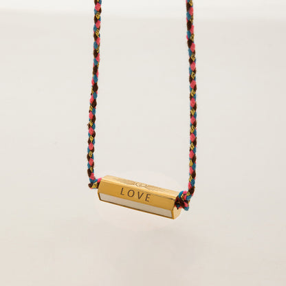 Titanium Steel Cross Necklace Light Luxury Niche Letter Clavicle Chain Stainless Steel Jewelry for Women with a Sense of Sophistication