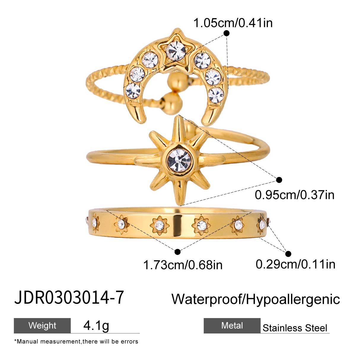 Titanium Steel Ring Vintage Light Luxury Ring Stainless Steel Jewelry for Women High-end Jewelry Non-fading Ring