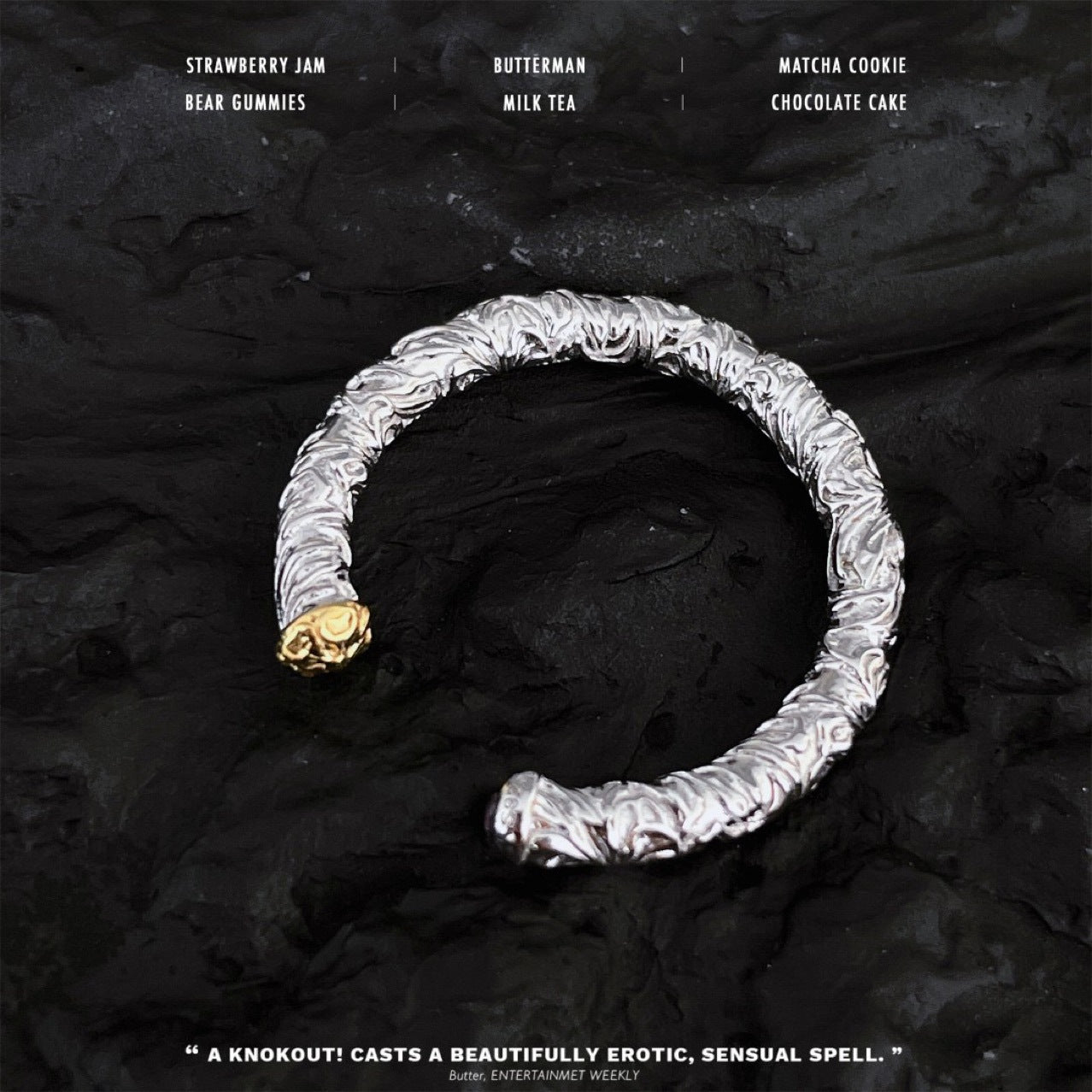 925 Silver Small Zircon Relief Totem Tang Grass Flower Open Ring Fashion Trend Personality Unique Rose Gold Minimalist Style