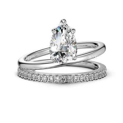 Luxury French Style S925 Sterling Silver Ring for Women with Water Drop Egg-Shaped Zircon Inlay, Exquisite Wedding Ice Flower Cut Women's Jewelry