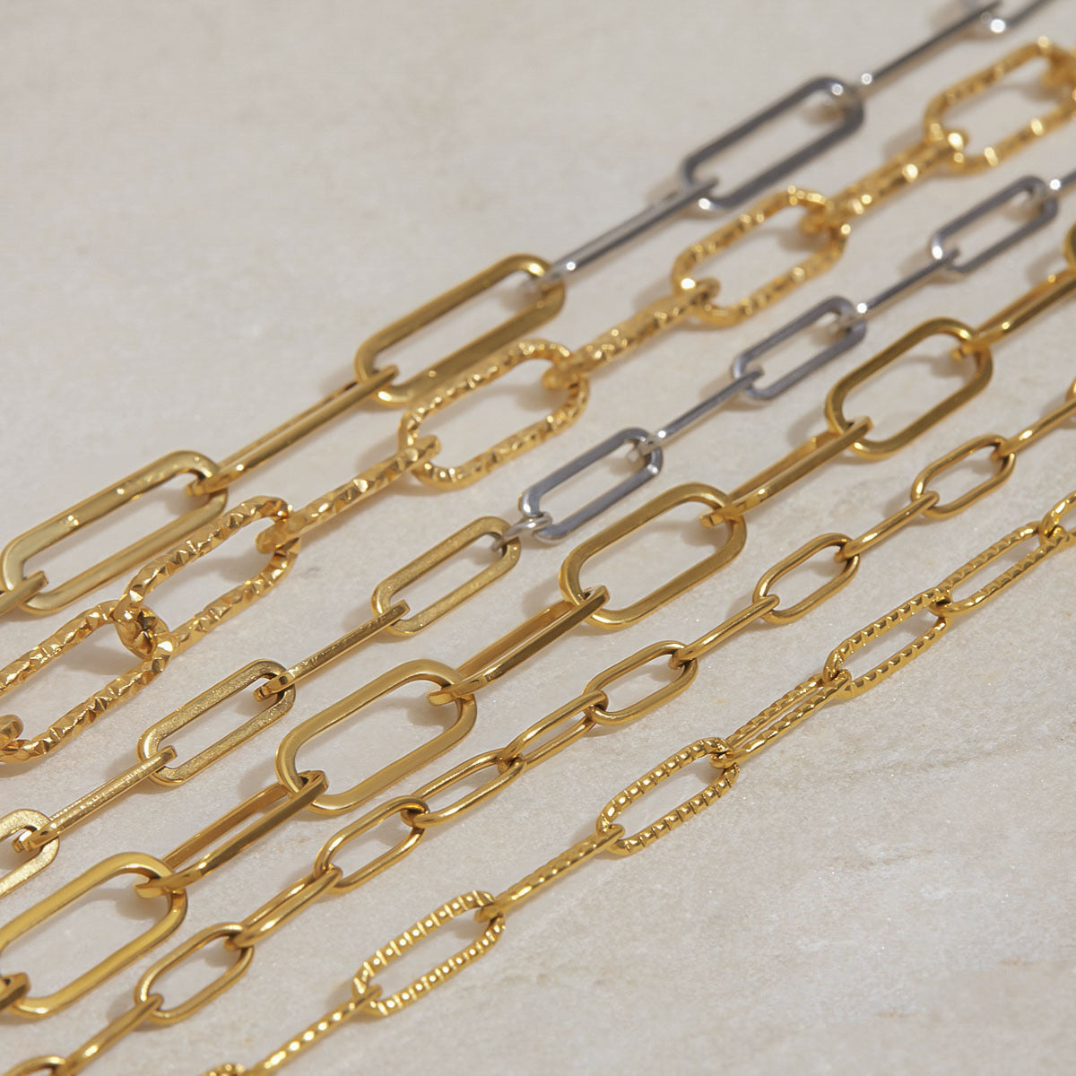 Stainless Steel Chain Titanium Steel Non-Fading Necklace for Women, Niche High-End Accessories, Light Luxury High-End Jewelry