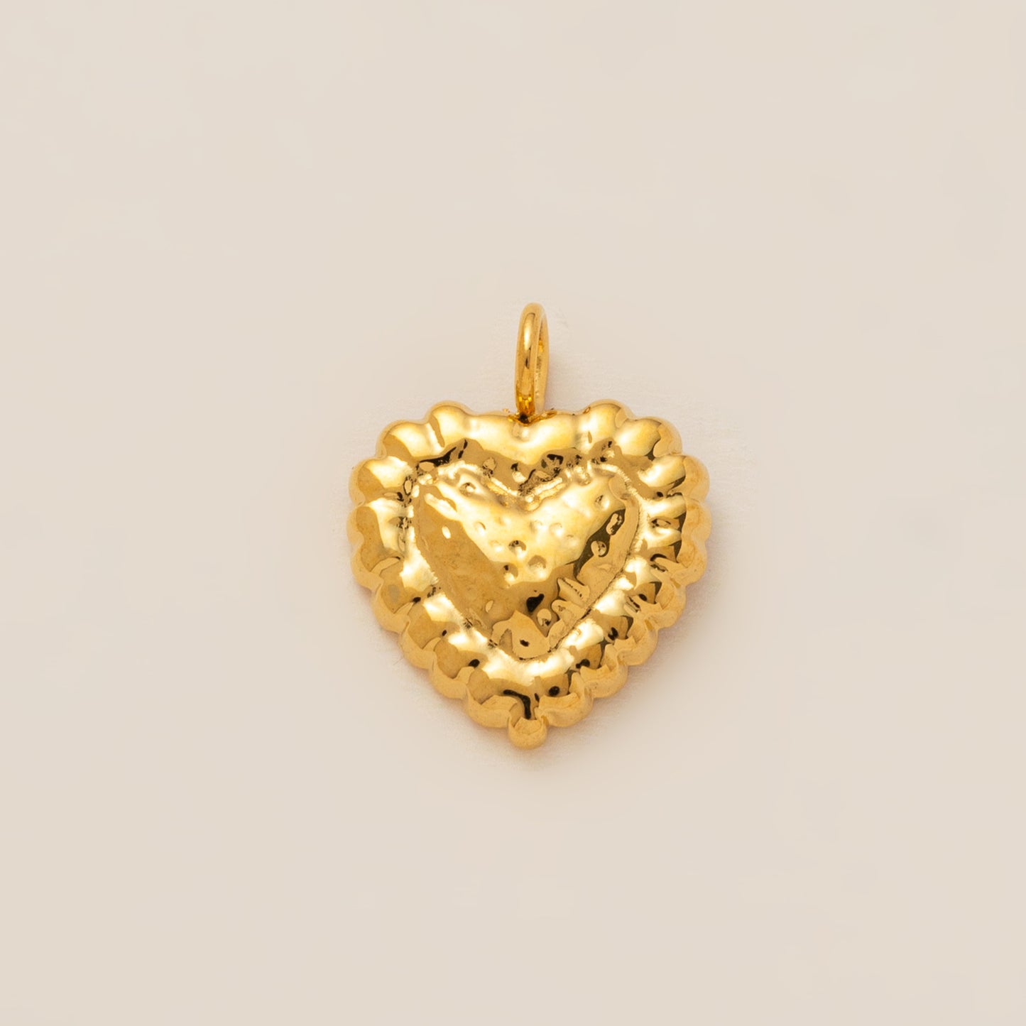 DIY Stainless Steel Mini Elephant Lotus Heart Single Pendant Necklace Furnace Vacuum Electroplating 18K Gold Color Retention
