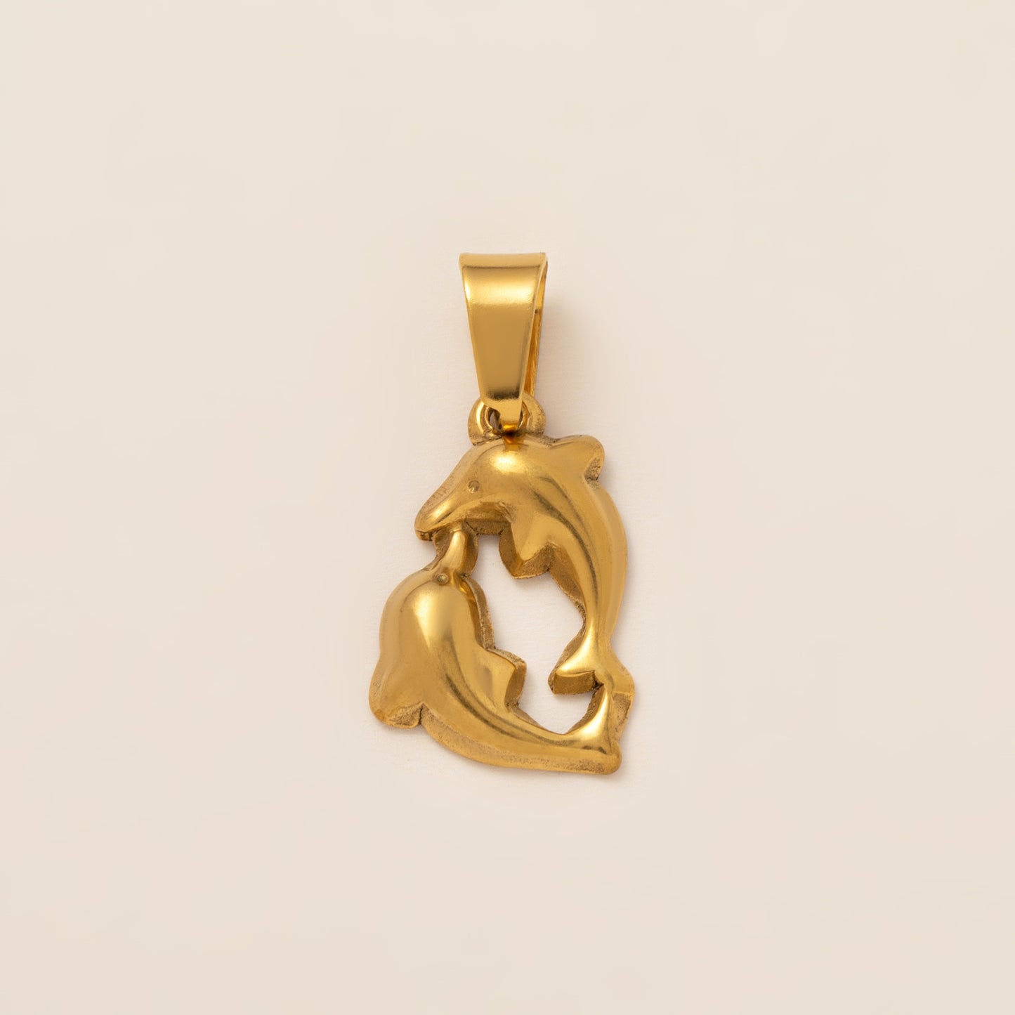 DIY Stainless Steel Starfish Flat Conch Pendant DIY Accessories Furnace Vacuum Electroplating 18K Gold Color Retention