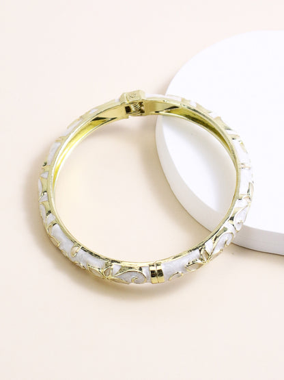 bangle New Enamel Color Inlaid Diamond Fine Open Bracelet Fashion Retro Rhinestone Fresh Jewelry