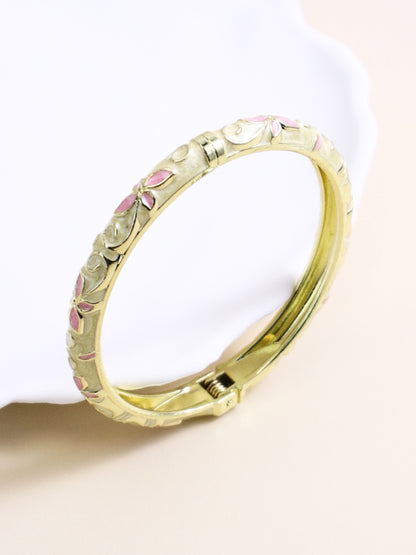 bangle New Enamel Color Inlaid Diamond Fine Open Bracelet Fashion Retro Rhinestone Fresh Jewelry