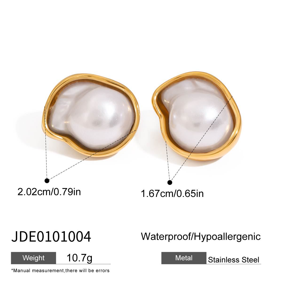 Necklace Titanium Steel Non-Fading Ring Stainless Steel Earrings Light Luxury High-End Jewelry Earrings