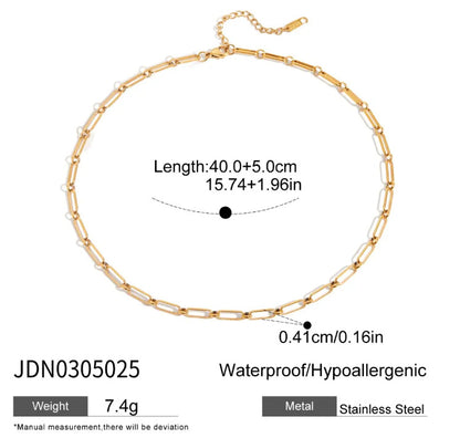 Colorful Oil Drop Flower Titanium Steel Necklace High-end Bracelet Stainless Steel Jewelry Hot-selling Accessories