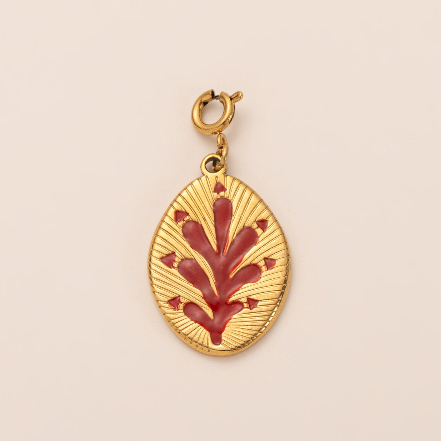 DIY Stainless Steel Starfish Flat Conch Pendant DIY Accessories Furnace Vacuum Electroplating 18K Gold Color Retention