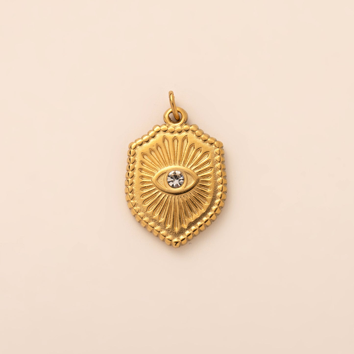 DIY Stainless Steel Mini Elephant Lotus Heart Single Pendant Necklace Furnace Vacuum Electroplating 18K Gold Color Retention