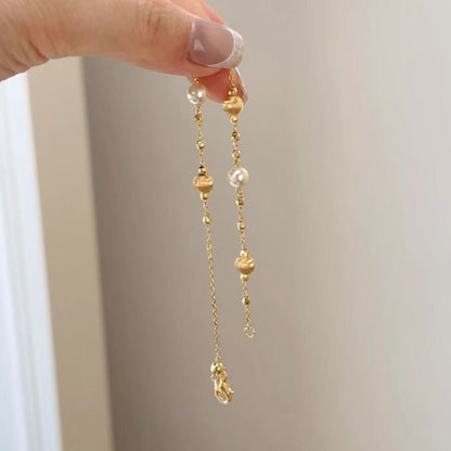 Pure Silver S925 Cat's Eye Pearl Bracelet Vintage Simple Fashionable Elegant Light Luxury High-end Niche