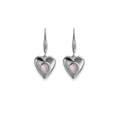 18k gold plated silver earring