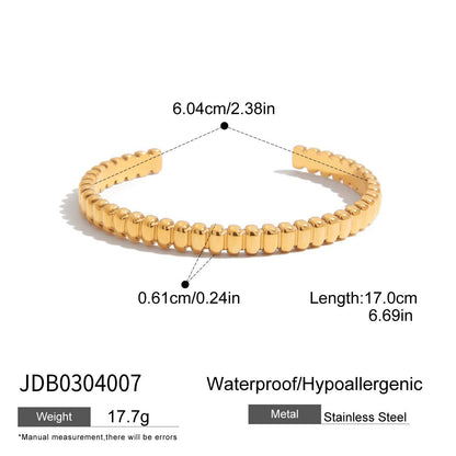 Stainless Steel Bracelet for Women, Non-Fading Jewelry, Light Luxury High-End Feel, Titanium Steel Hand Accessories