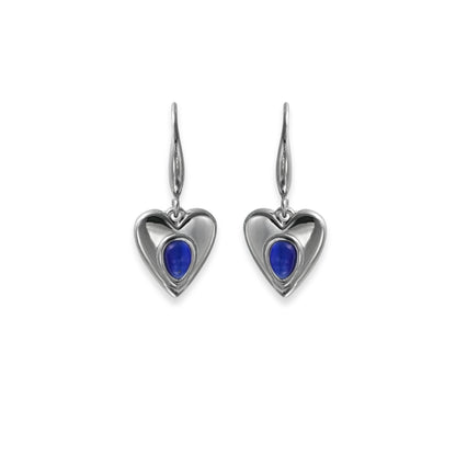 18k gold plated silver earring