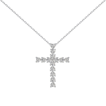 INS Style S925 Sterling Silver Necklace for Women with Zircon Inlay, Personalized Fashion Versatile Women's Collarbone Chain, Direct from Manufacturer