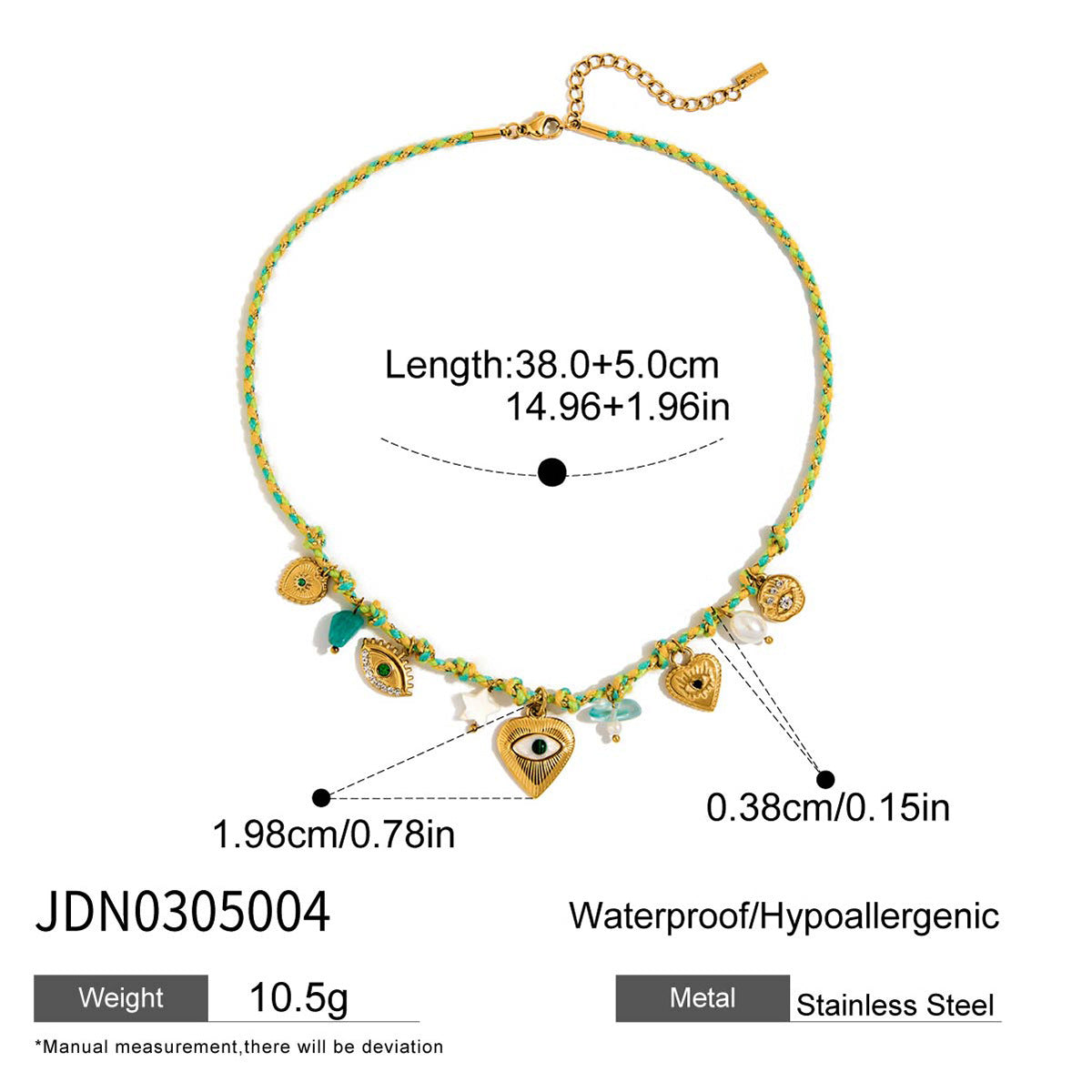 Titanium Steel Necklace with Unique Design, Sweater Chain, Light Luxury, High-End Feel, Stainless Steel Autumn Winter Accessories