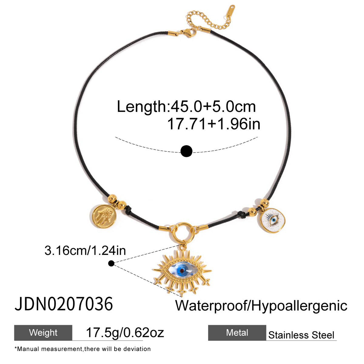 Titanium Steel Necklace with Unique Design, Sweater Chain, Light Luxury, High-End Feel, Stainless Steel Autumn Winter Accessories