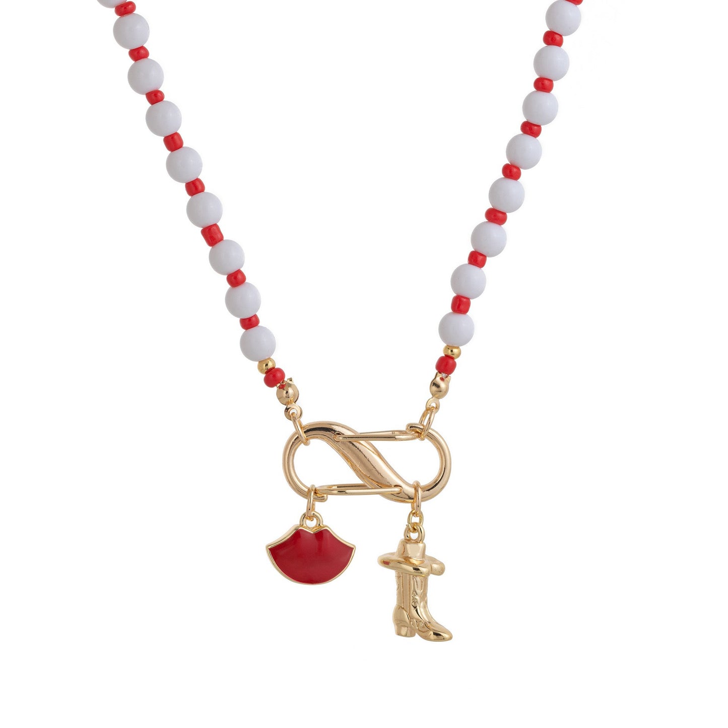 Colorful Oil Drop Pendant Color Rope Necklace Devil's Eye Heart Personality Hip Hop Unisex