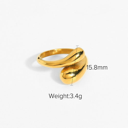Ring Niche High-End Feel Hand Jewelry Titanium Steel Non-Fading Accessories Stainless Steel Jewelry Rings