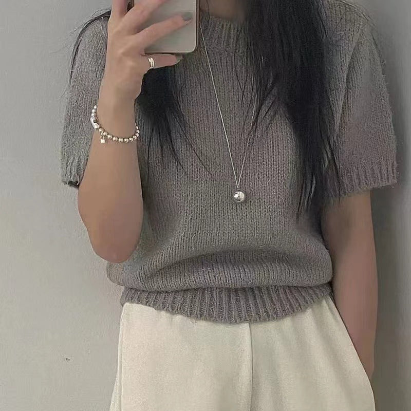 Korean Version S925 Sterling Silver New Fashion Ball Chain Sweater Chain for Women Korean Personality Casual