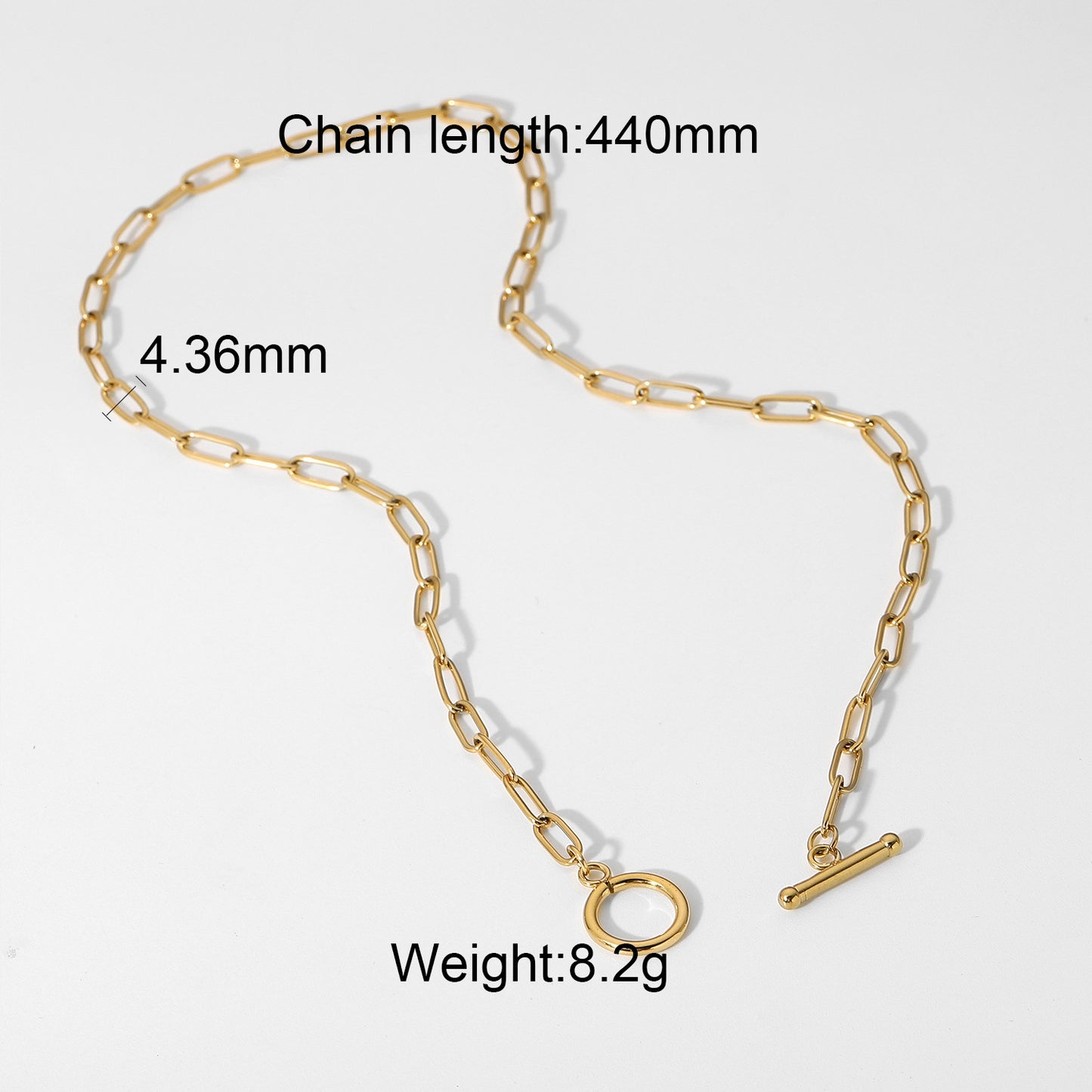 INS Trend Retro Simple Personality High-end Gold-plated Minimalist Multi-layer Necklace for Women Niche Collarbone Chain