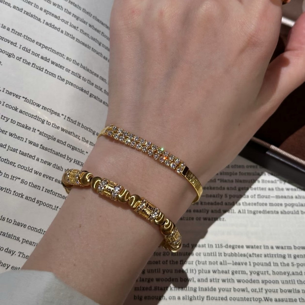 Pure Silver S925 Six-Word Mantra Cat's Eye Bead Elastic Bracelet New Chinese Style National Trend Fashionable Elegant High-End Jewelry